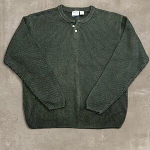 High Sierra Henley Crewneck Sweater